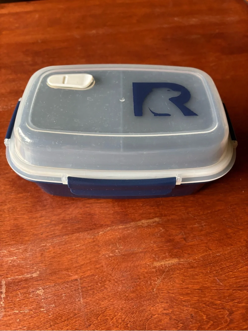 RTIC 3-Compartment Lunch Container navy blue